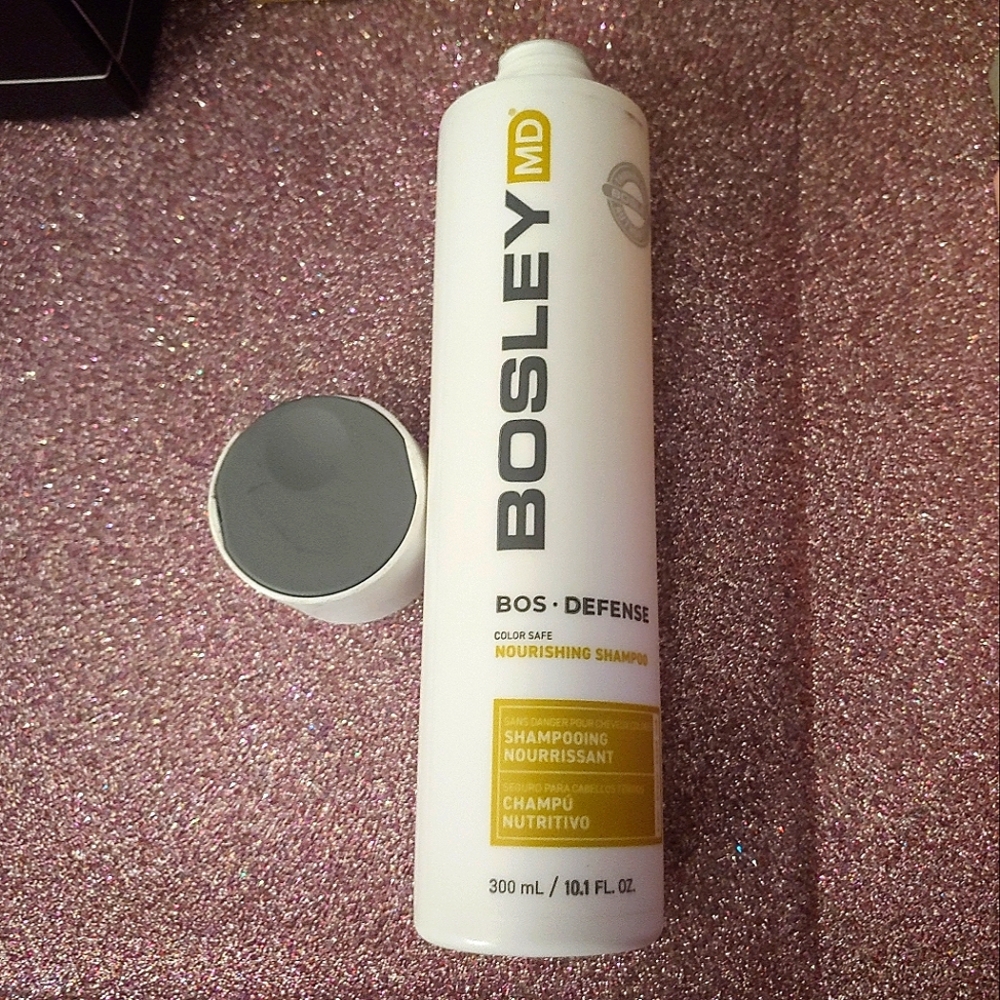 BOS Defense Nourishing Shampoo for Light Thinning Hair, Color-Treated BOSLEY MD